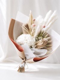 Clear Quartz Dried Bouquet